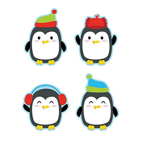 Fun Express Penguin Bulletin Board Cutouts - 48 Pieces - Educational and Learning Activities for Kids Fun Express Penguin Bulletin Board Cutouts - 48 Pieces - Educational and Learning Activities for Kids