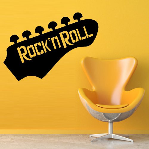 Wall Decal Sticker Guitar Electrical Tool Rock Sound Music Rock and Roll M867