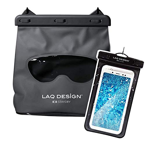 LAQ DESiGN Perspective Waterproof Storage Bag  and  Waterproof Mobile Phone Pouch