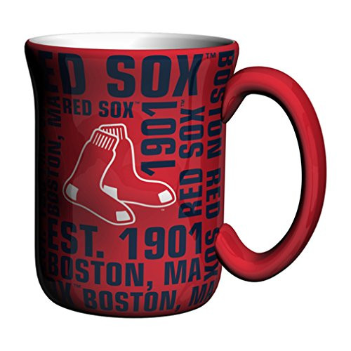 MLB Boston Red Sox Sculpted Spirit Mug 17-ounce
