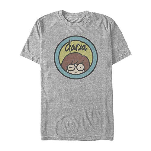 Mens Daria Daria Vintage Logo T-Shirt - Athletic Heather - Medium