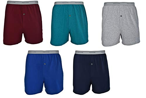Fruit of the Loom Mens 5-Pack Soft Stretch Knit Boxer - Colors May Vary  XX-Large Assorted Color