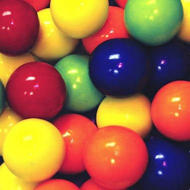 Dubble Bubble Kaboom Jawbreakers Assorted Colors 25-27mm 3 Pounds Five Colors and Flavors.