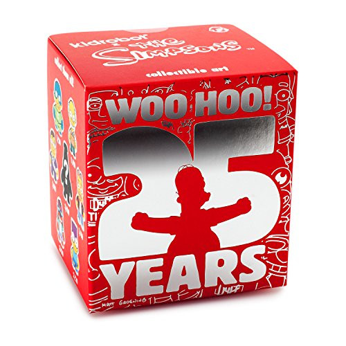 Kidrobot x The Simpsons 25th Anniversary 3 inch  Mini Figure  Styles Vary  Blind Box