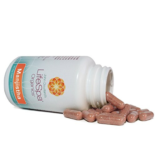 Manjistha  Indian Madder Root  - Ayurvedas Powerful Blood Purifier - 400mg Proprietary Blend  Rubia cordifolia  and  Tribulus terrestris  - 90 Vegetarian Capsules - Kosher Certified