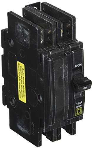 Protech 425095 40A  2-Pole  Circuit Breaker