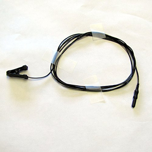 Silver - Silver Chloride Ear Clip Electrode  18 inch  Lead