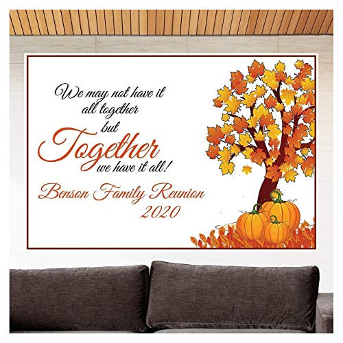 Family Reunion 2021 Banner Family Reunion Party Size 24x18 36x24 48x24 and 48x36 Favors Family Banner Sign Party Decoration Banner Family Reunion Prop Backdrop Decoration