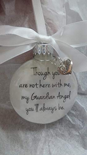 In Memory Husband Gift My Guardian Angel Youll Always Be Spouse Memorial Christmas Ornament In Memory Husband Gift My Guardian Angel Youll Always Be Spouse Memorial Christmas Ornament