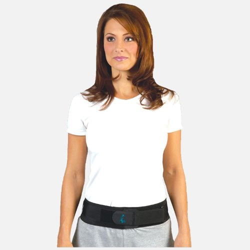 Med Spec Back-n-Black Sacroiliac  SI  Belt with plush lining Large
