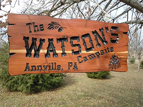 NOT BRANDED 23x48cm RV Decor RV Accessories Personalized Camping Wooden Signs Camping Sign Camper Sign Rv Signs Camping Camper Campsite Signs 19 x 9 844816