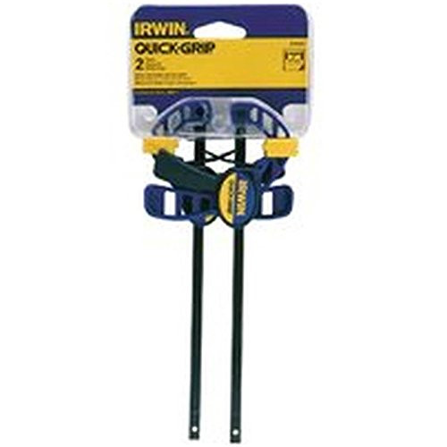 Irwin Quick Grip 530062 4-1 2 inch  Quick-Grip One-Handed Micro Bar Clamp 2 Count