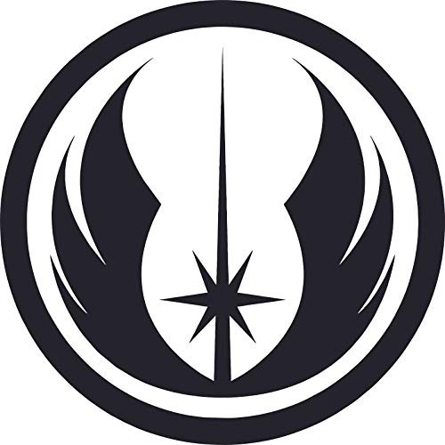 Star Wars Jedi Order Symbol Cartoon Character Wall Art Vinyl Sticker Design Decal Girls Boys Bedroom Nursery Kindergarten Fun Home Children Room Decor Sticker Wall Art Vinyl Decor Size  20x18 inch
