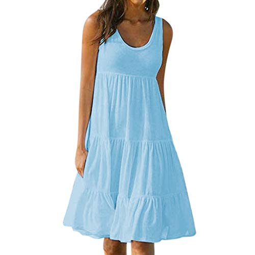 F_Gotal Women Lace Spaghetti Strap V Neck Sleeveless Casual Mini Dress Pleated Dress Beach Sundress Party Cocktail F_Gotal Women Lace Spaghetti Strap V Neck Sleeveless Casual Mini Dress Pleated Dress Beach Sundress Party Cocktail