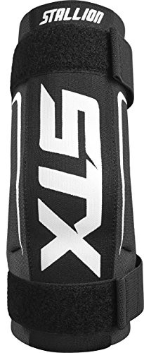 STX Lacrosse Stallion 50 Youth Arm Pads Black X-Small