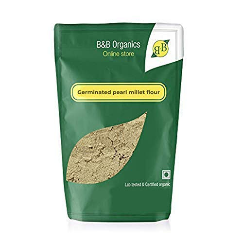 Sprouted   Germinated Pearl Millet Flour  500 g