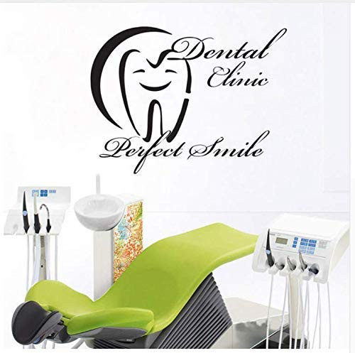 Stomatology Wall Decal Dental Clinic Care Dentist Logo Tooth Vinyl Sticker Decorations for Office Dentist Custom Decor 42 56Cm Stomatology Wall Decal Dental Clinic Care Dentist Logo Tooth Vinyl Sticker Decorations for Office Dentist Custom Decor 42 56Cm