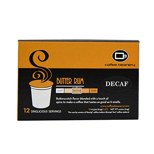 Butter Rum SWP Decaf Singlicious Servings Single-cup Coffee Pack Sampler