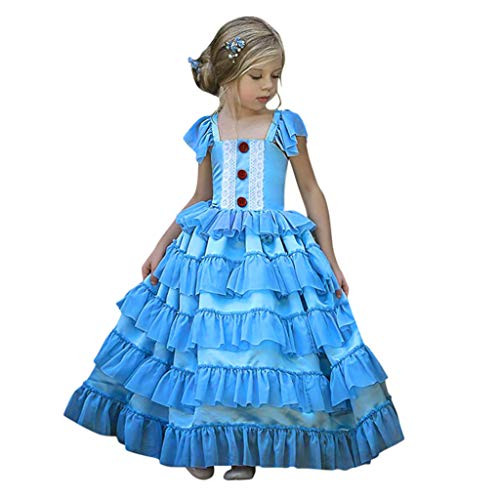 Shan-S Kids Girl Princess Dress Toddler Baby Floral Bridesmaid Pageant Gown Birthday Party Wedding Tutu Dresses Cake Skirt Shan-S Kids Girl Princess Dress Toddler Baby Floral Bridesmaid Pageant Gown Birthday Party Wedding Tutu Dresses Cake Skirt