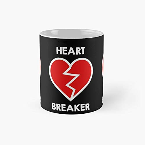 Valentines Day - Heart Breaker Classic Mug   Best Gift Funny Coffee Mugs 11 Oz