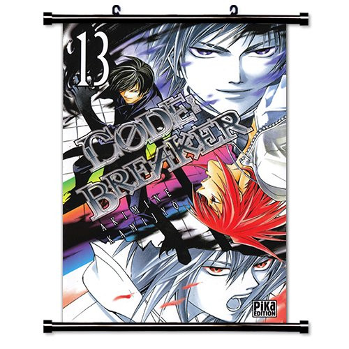 Code  Breaker Anime Fabric Wall Scroll Poster  16 x 24  Inches.  WP Code-13