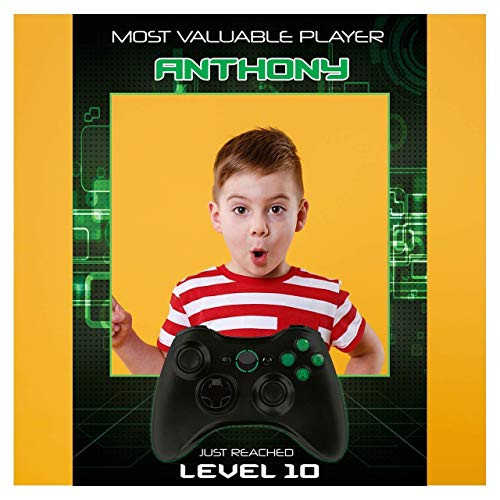 Video Game Photo Booth Birthday Custom Photo Booth Frame Prop Size 24x36 48x36 Game Zone Selfie Frame Gaming Party Video Game Party Supply Selfie Props Photo Booth Props Handmade Party Supplies