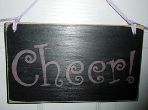 CHEER  Choose Color  Rustic Shabby Chic Sign