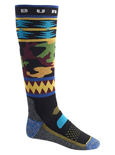 Burton Mens Performance Midweight Sock Mashup Large