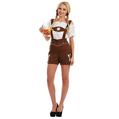 fun shack Womens Lederhosen Costume Adults German Oktoberfest Bavarian Outfit - X-Large fun shack Womens Lederhosen Costume Adults German Oktoberfest Bavarian Outfit - X-Large