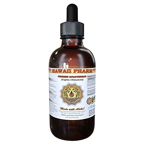 Chinese Goldthread Tincture Chinese Goldthread Coptis Chinensis Root Powder Liquid Extract 4 oz Chinese Goldthread Tincture Chinese Goldthread Coptis Chinensis Root Powder Liquid Extract 4 oz