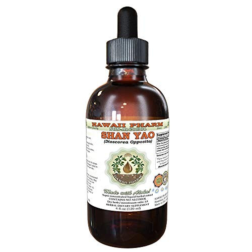 Shan Yao Chinese Yam  Dioscorea Opposita  Tincture Dried Root Liquid Extract Shan Yao Glycerite Herbal Supplement 4 Oz