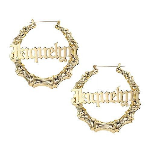 WENSDIA Personalized Bamboo Hoop 