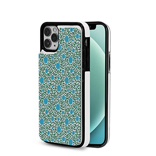 Designed for iPhone 12 Pro Max CaseFloral Messy Blue Morning Glory Flowers Among Lobed Leaves Spring GardenCobalt Blue and Forrest Green for The iPhone 12 Pro Max TPU Case Design 6.7 inch Designed for iPhone 12 Pro Max CaseFloral Messy Blue Morning Glory Flowers Among Lobed Leaves Spring GardenCobalt Blue and Forrest Green for The iPhone 12 Pro Max TPU Case Design 6.7 inch