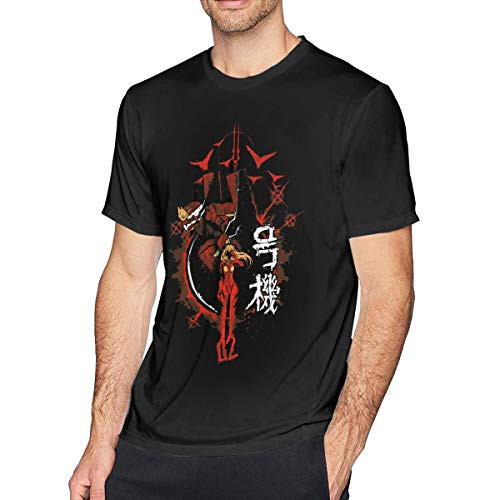 Jotaro EVA Evangelion 02 - Asuka Langley Soryu Short Sleeve T-Shirt Top for Men