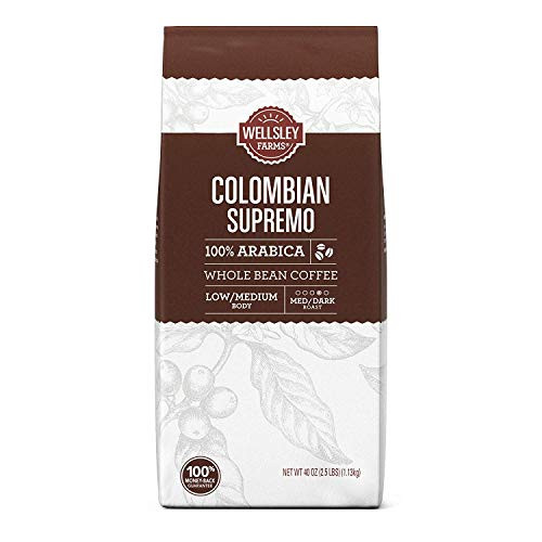 Wellsley Farms Colombian Whole Bean Coffee 40 oz. Wellsley Farms Colombian Whole Bean Coffee 40 oz.