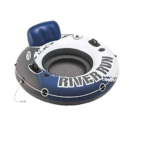 Intex River Run I Sport Lounge, Inflatable Water Float, 53" Diameter