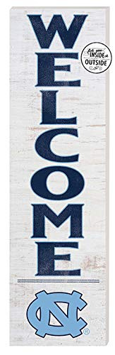 KH Sports Fan 10x35 InOutdoor Sign Welcome North Carolina  Chapel Hill  Tar Heels