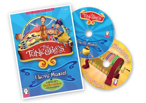 The Tuneables  I Love Music 2-Disk Set DVD CD