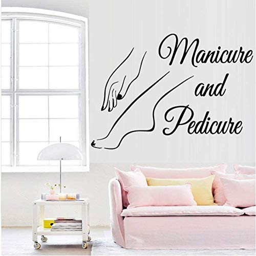 Wall Sticker 81Cm58Cm New Vinyl Nail Wall Sticker Decal Pedicure Nail Salon Manicure Art Murals Nail Salon Decoration Wall Sticker 81Cm58Cm New Vinyl Nail Wall Sticker Decal Pedicure Nail Salon Manicure Art Murals Nail Salon Decoration