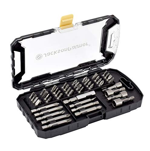 JACKSON PALMER 45 Piece Screwdriver Bit Set with Magnetic Bit Holder