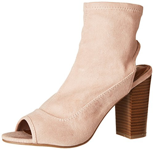 Rampage Womens Tionna Ankle Boot Blush Micro 7.5 Medium US