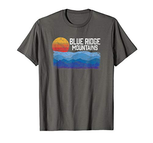 Appalachian  and  Blue Ridge Mountains Retro Style T-Shirt