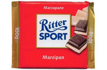 Ritter Sport Marzipan  pack of 5