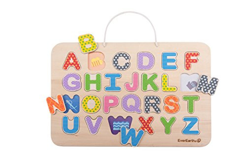 EverEarth Magnetic Alphabet 33739 Puzzle (26 Piece), Multi