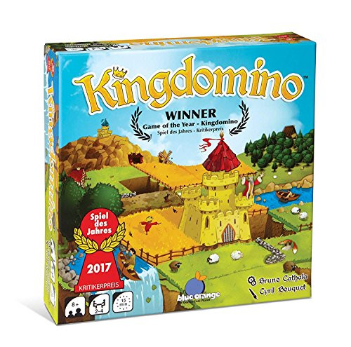 Kingdomino Board and Strategy Game Bruno Cathala Game Edition by Blue Orange Kingdomino Board and Strategy Game Bruno Cathala Game Edition by Blue Orange