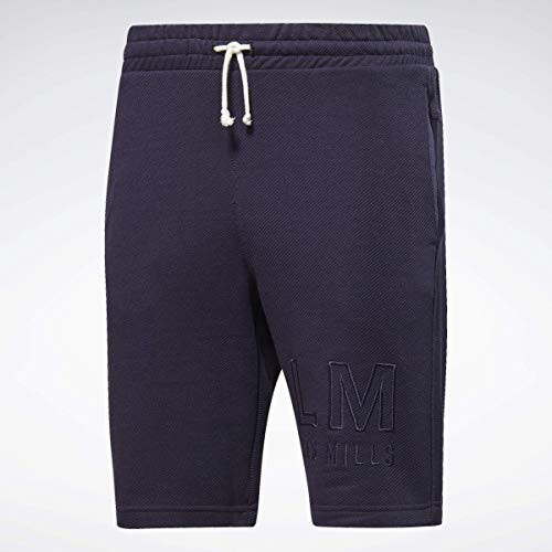 Reebok Les Mills Texture Short Purple Delirium Blue Ink Small