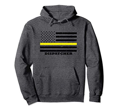 Thin Gold Line 911 Dispatcher Hoodie