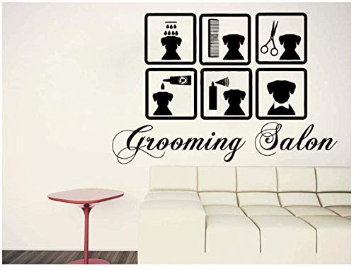 Wall Stickers Dog Care Wall Decal Grooming Salon Pet Shop Home Decor Vinyl Pet Shop Salon Wallpaper Removable Pets Sticker 62X42Cm Wall Stickers Dog Care Wall Decal Grooming Salon Pet Shop Home Decor Vinyl Pet Shop Salon Wallpaper Removable Pets Sticker 62X42Cm
