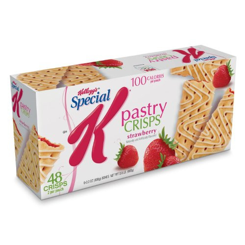 Kelloggs Special K 48 Strawberry Pastry Crisps  48 ct