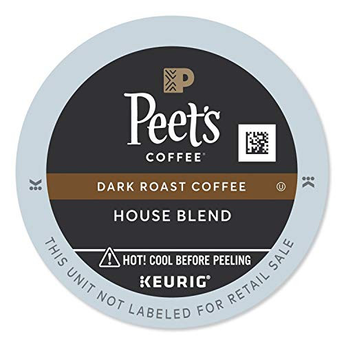 Peets Coffee and Tea House Blend K-Cup Pack for Keurig K-Cup Brewers 22 Count Peets Coffee and Tea House Blend K-Cup Pack for Keurig K-Cup Brewers 22 Count